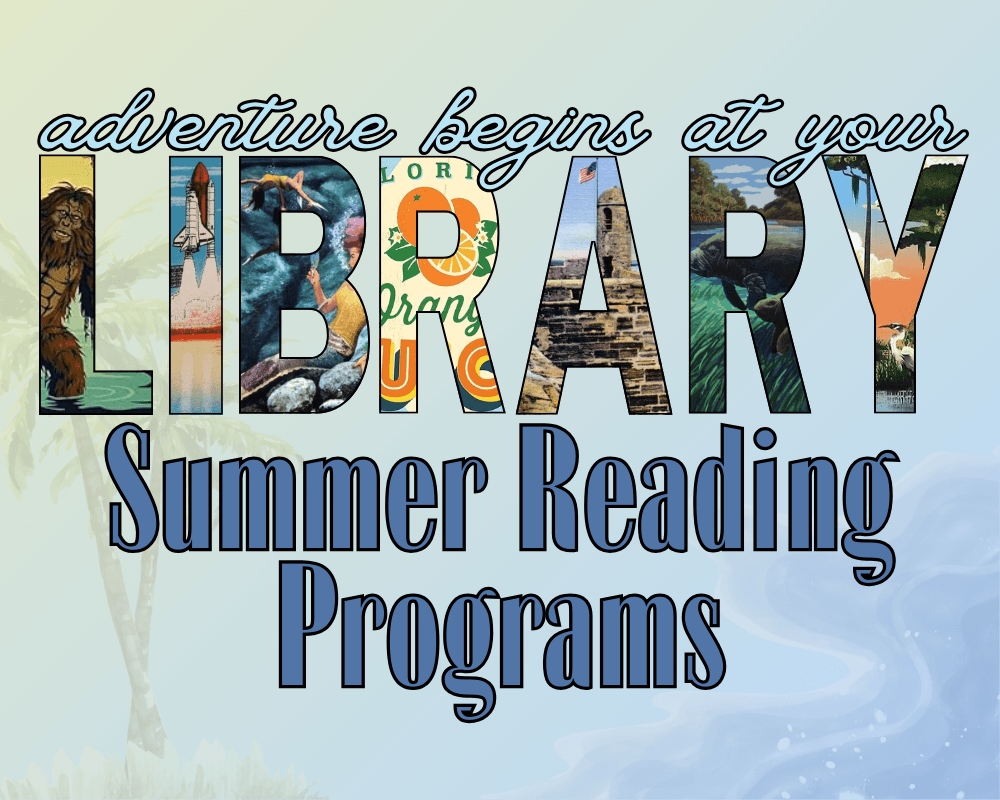 Graphic for summer reading programs 2024