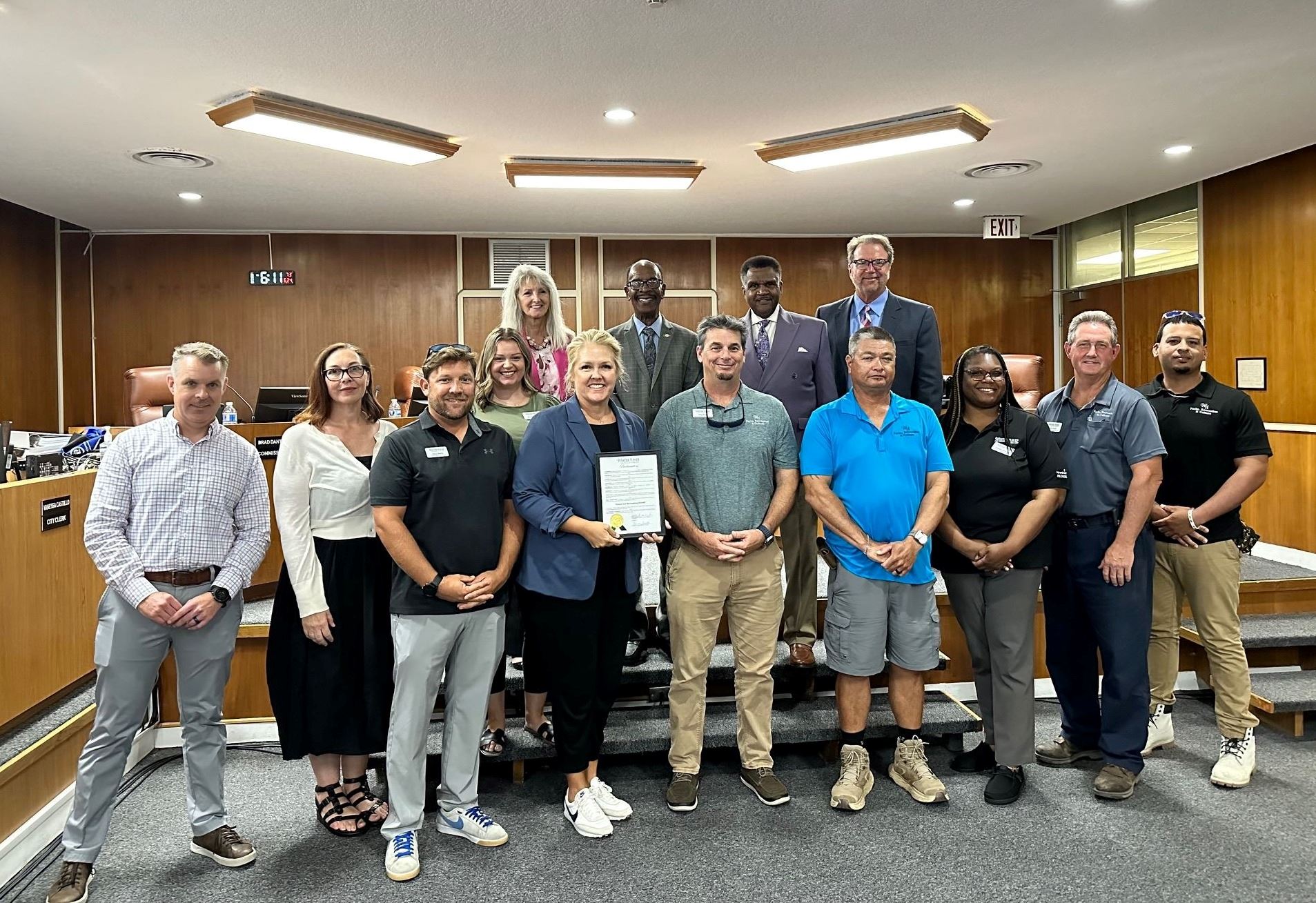 Parks and Recreation Month July 2024 Proclamation Photo