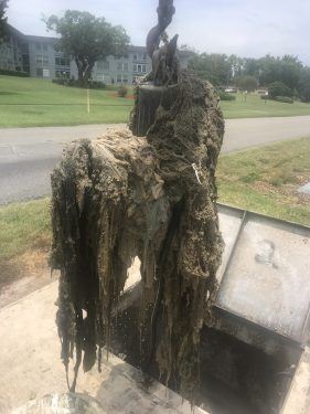 Lift Station Pump Clogged with Flushable Wipes